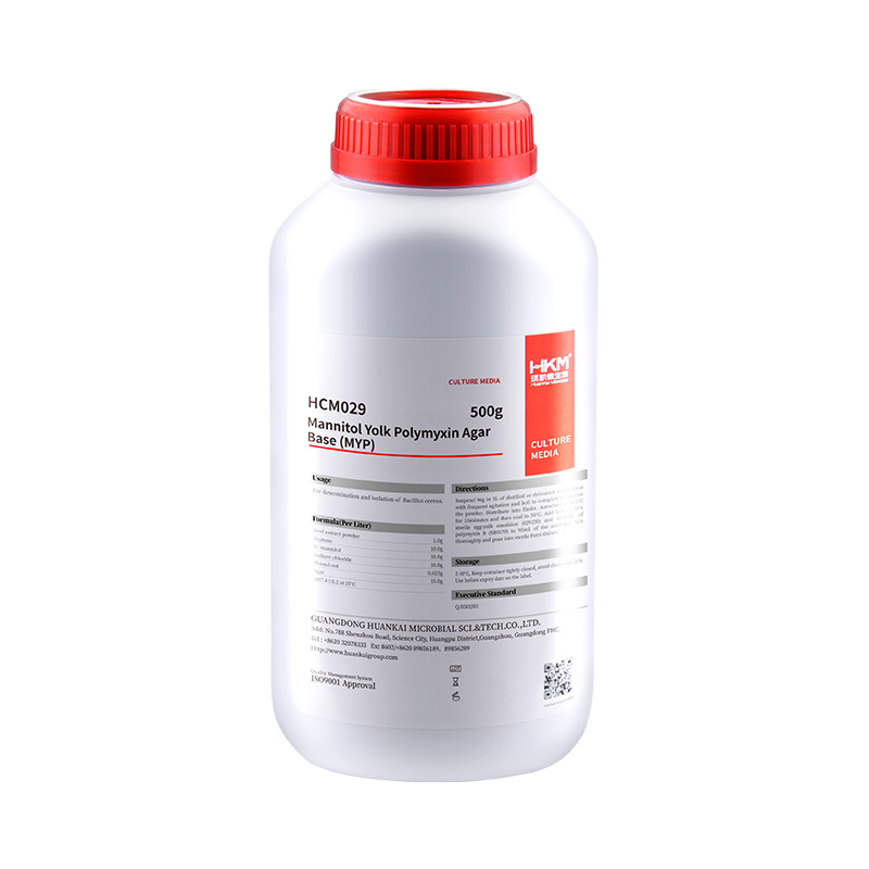 HCM029 Mannitol Yolk Polymyxin Agar Base (MYP)